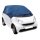 Halbgarage Auto Smart ForTwo Autogarage Abdeckplane 215x146x55cm Garage + Beutel