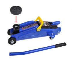 2x Gummiauflage Ø39 mm für hydraulischen Wagenheber Schwarz 15 mm Dicke Stempelwagenheber Autoheber Hydraulikwagenheber