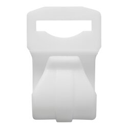 AS 10x Zelt-Clip Kunststoffhaken Ø 20–25 mm C-Clips für Camping Vorzelt Zeltstangen Weiß für Zeltgestänge als Zeltzubehör AS