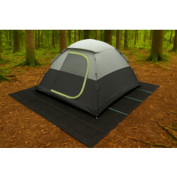 Vorzeltteppich Gr 300x500 cm Zeltteppich 100 Gramm pro Quadratmeter - UV Schutz, Witterungsbeständig