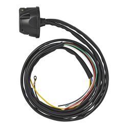 AS Elektrosatz 7 polig Kabelsatz AHK Anhängerkupplung 1,5 Meter Anhänger E-Satz AS
