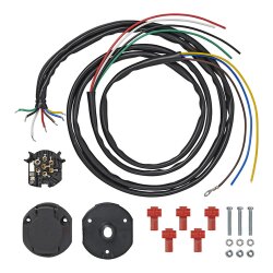 AS Elektrosatz 7 polig Kabelsatz AHK Anhängerkupplung 1,5 Meter Anhänger E-Satz AS