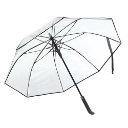 Regenschirm Transparent halbautomatik Ø103 cm Stockschirm...