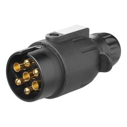 Anhänger Stecker 7-polig 7 auf 13 mit Magnet...