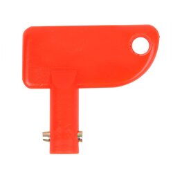Schlüssel Batteriehauptschalter Orange Trennschalter Stromschalter EIN, AUS BWI