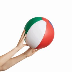 12x Bunter Wasserball für Kinder und Erwachsene – Regenbogenfarben, 26 cm Durchmesser, PVC, phthalatfrei, perfekt für Pool- und Strandspiele