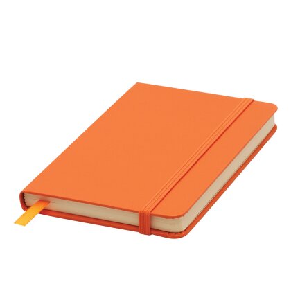 AS Praktisches A6 Notizbuch kleine Notizbücher 80 Blätter liniert Notizblock Orange AS