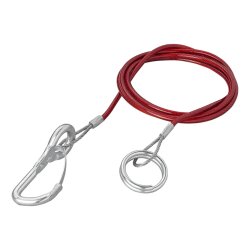 Abreißseil L 1,5m mit Hollandöse mit Feder 12...