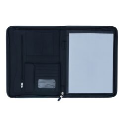 AS Schreibmappe A4 Konferenzmappe als professionelle Dokumentenmappe für Business und Studium, Organisationsmappe für DIN A4 Unterlagen 34cm AS