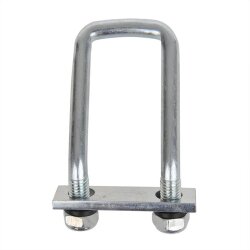 6x Zurrbügel für Anhänger M12 U-Bügel 60x110mm Zugkraft 800daN Zurrösen für Ladungssicherung