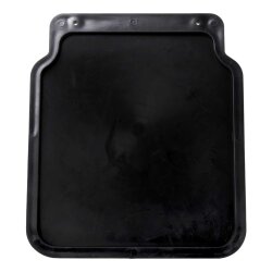 Schmutzfänger Set 2 Stück schwarz 23 x 20 cm universal für Auto LKW Anhänger Wohnmobil langlebiger Spritzschutz gegen Schlamm Wasser und Schmutz idealer Schutz für Fahrzeugkarosserie und Radbereich