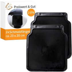 Schutzlappen für Fahrzeuge universal Set 2-teilig 23...