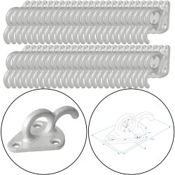 50 x Planenhaken mit Öse – stabile...