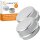 2x Radnabenkappen Ø52mm kompatibel Knott 417311001 Hahn, Nieper
