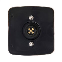 2x LED Rücklicht Anhänger 12V Rückleuchten Set rechts links  98x105 mm IP67 4 Funktionen 5-Pin Anschluss Schraubbefestigung