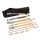 AS Grillbesteck Set mit Tasche Grillzange Bratenwender Fleischgabel Grillgabel etc AS