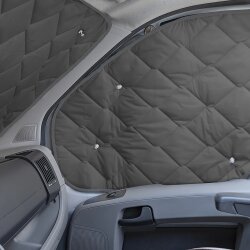 Thermomatten Ford Transit 2000-2014 7 lagig Frontscheibenabdeckung Kompatibel mit Wohnmobil, schützt vor UV Strahlung und blockiert Sonnenlicht Preiswert&Gut
