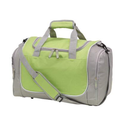 Sporttasche mit Schuhfach Reisetasche groß 48x30x27 Herren, Damen klein hellgrün