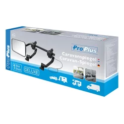 AS Wohnwagenspiegel Außenspiegel mit Spanngummis – Spiegel Universell inkl. Tasche für den Caravanspiegel Zusatzspiegel AS