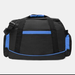 AS Sporttasche Universal Schwarz/Blau 56L Weekender Damen mit Schuhfach, 60x36x26cm – Reisetasche Herren mit Seitentaschen AS