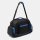 AS Sporttasche Universal Schwarz/Blau 56L Weekender Damen mit Schuhfach, 60x36x26cm – Reisetasche Herren mit Seitentaschen AS
