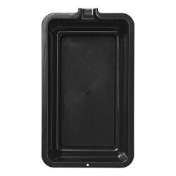 2 x Ölauffangbehälter 6L Ölauffangwanne – Ölwanne für sicheren Ölwechsel, 6L Volumen mit Ausgießer, ca. 390x225x125 mm, ideal für Werkstatt und Garage