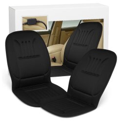 2x Sitzheizung Auto – Heizmatte mit DC 12 V Anschluss - Sitzheizauflage mit 2 Stufen - Sitzkissen für Ihr Auto 35/45W