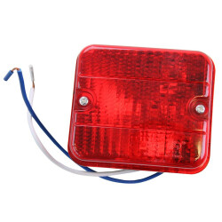 Rückleuchten Anhänger 75×85×50mm 12 V – E9 Nebelschlussleuchte inkl. Glühbirne