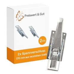 2x Boardwandverschluss Anhänger Länge 270mm...