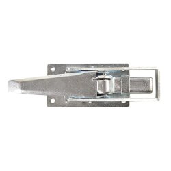 2x Spannverschluss 270 mm verzinkt Kistenverschluss Spannverschlüsse Hebelverschluss Exzenterverschluss 4 löchern Ø8mm