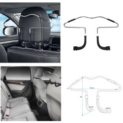 AS Auto-Kleiderbügel Kopfstütze –...