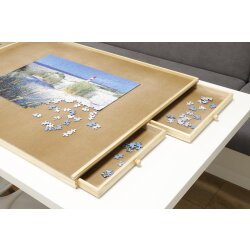Puzzletisch für 1500 Teile mit Schubladen Puzzel Tisch Puzzle Board Puzzlebrett