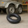 2 x Schlauch Sackkarre 3,5-4 Zoll Bollerwagen 260x85mm abgewinkeltem Autoventil