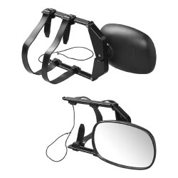 2x Zusatzspiegel Wohnwagen mit Flachglas – Wohnwagenspiegel für Außenspiegel bei Wohnmobil, Camper, SUV & 4x4 – vibrationsarm & sicher