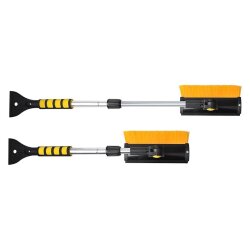 Eiskratzer Auto mit Schneebesen Besen Gummi Lippe Auto 52-72 cm Eis Kratzer