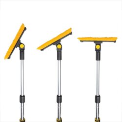Eiskratzer Auto mit Schneebesen Besen Gummi Lippe Auto 52-72 cm Eis Kratzer