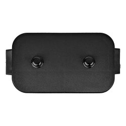 Verteilerdose Set 2 Stück 150 x 40 x 75 mm für KFZ spritzwassergeschützt mit Schraubdeckel für 8 x 4 polige Steckverbinder geeignet für PKW LKW Wohnmobil Traktor Anhänger