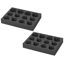 Becher- & Tassenhalter 2er Set für 24...