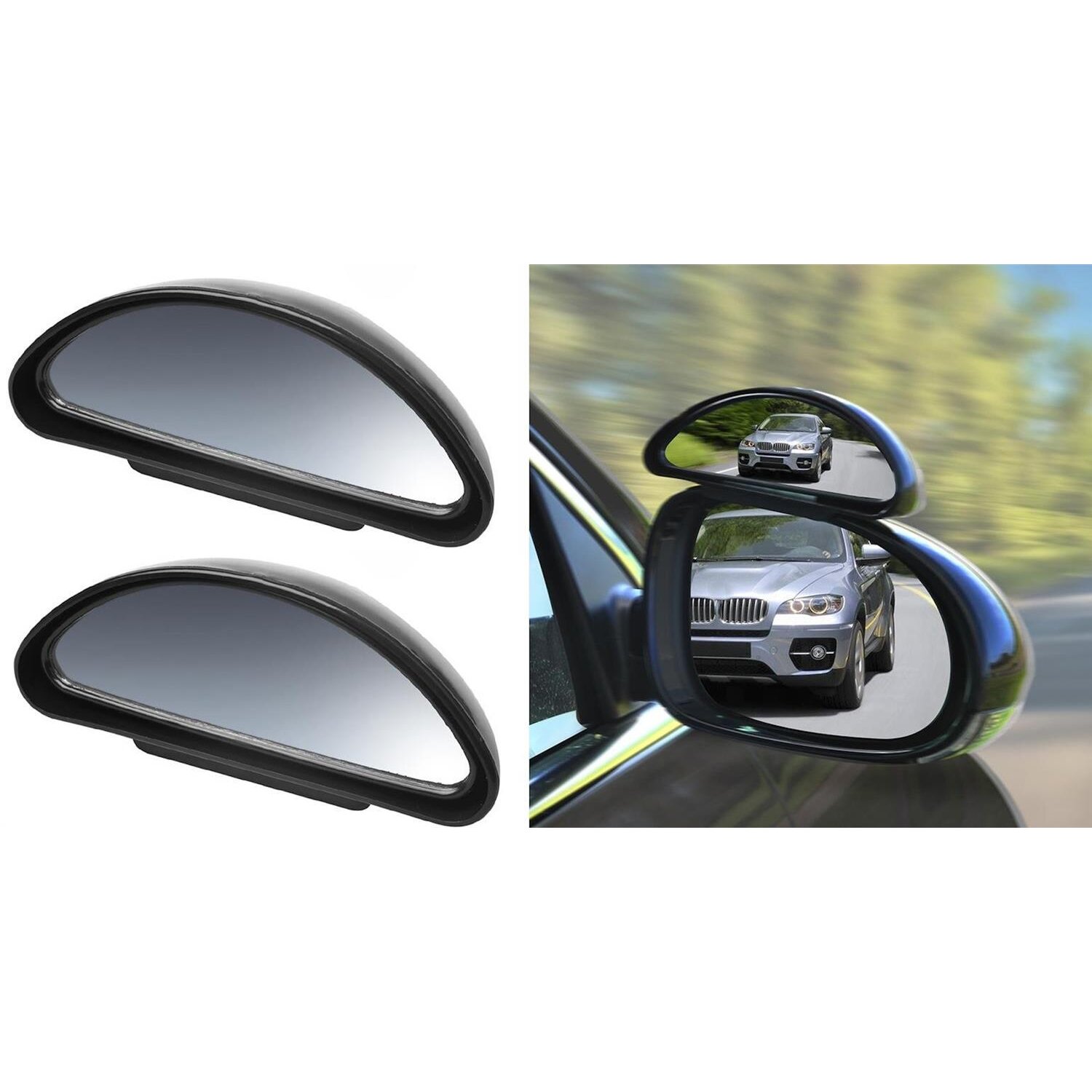 Kaufe SEAMETAL Universeller, langlebiger Auto-B-Säulen-Rückspiegel für toten  Winkel, Weitwinkel-Rücksitz-Zusatzspiegel, HD, sicheres Fahren