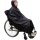 Rollstuhl Regencape Regenponcho Senior ohne Ärmeln, Kapuze Regenschutz Rollator