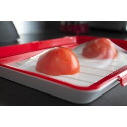 2x Frischhaltedosen Clever Tray Dose Vorrat Set Vorratsdosen Deckel zum Klick