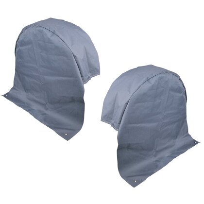 Radabdeckung XL – 2 Stück Reifenabdeckung / Radschutzhülle für Wohnwagen, Wohnmobil & Anhänger – UV-beständiger, wetterfester Reifenschutz – robust & langlebig