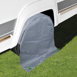 2x Radabdeckung Wohnwagen XL Ø78cm – Reifenabdeckung Wohnmobil / Radschutzhülle für Wohnwagen, Wohnmobil & Anhänger – UV-beständiger, wetterfester Reifenschutz – robust & langlebig