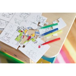10 x 4 Puzzle Kinder Set Mädchen und Jungen Mitgebsel für Tüten Kindergeburtstag