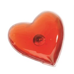 Taschenwärmer Herzform rot – Wiederverwendbarer Handwärmer zum Knicken – Handtaschenwärmer – Wärmepad knicken 5er Set