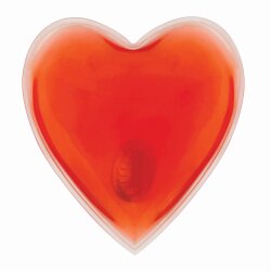 Taschenwärmer Herzform rot – Wiederverwendbarer Handwärmer zum Knicken – Handtaschenwärmer – Wärmepad knicken 5er Set