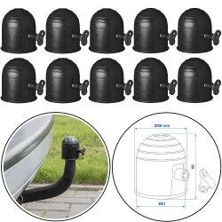 Schutzkappen 10er Set für Anhängerkupplung...