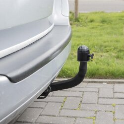 Schutzkappen 10er Set für Anhängerkupplung – Abschließbar, Schwarz, PVC, Mit Schloss & Schlüssel, Witterungsschutz für Anhänger Zubehör