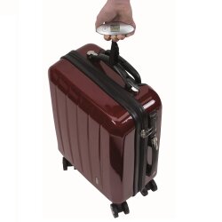 Digitale Gepäckwaage mit LCD Anzeige 10 x 4 x 3 cm Kofferwaage Lift bis 40 kg AS