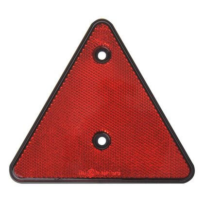 4 x Rückstrahler Dreieck rot Katzenauge Anhänger LKW Reflektor Wohnwagen  PKW - P, 8,99 €